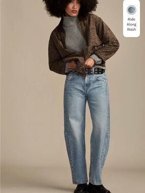 Lucky brand Barrel leg jeans